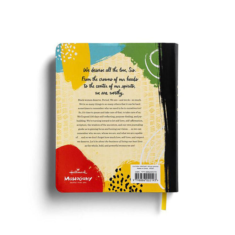 Hallmark Hallmark Mahogany 100 Days Of Living Uplifted And Empowered Journal
