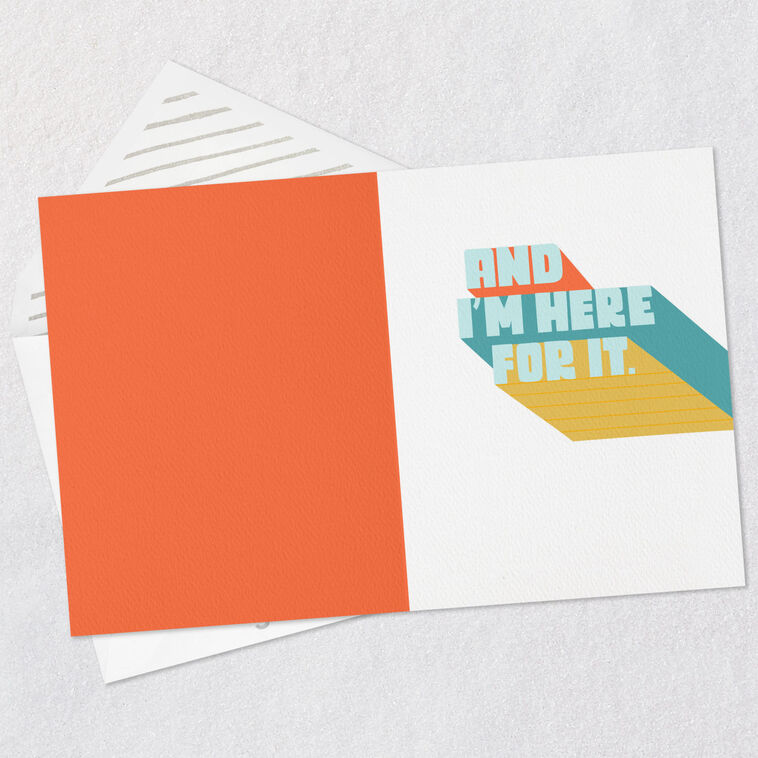 Hallmark Main Character Energy Card