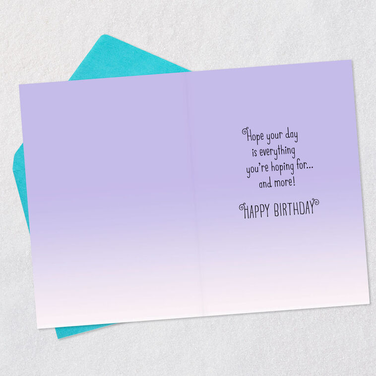 Hallmark Make A Wish Birthday Card
