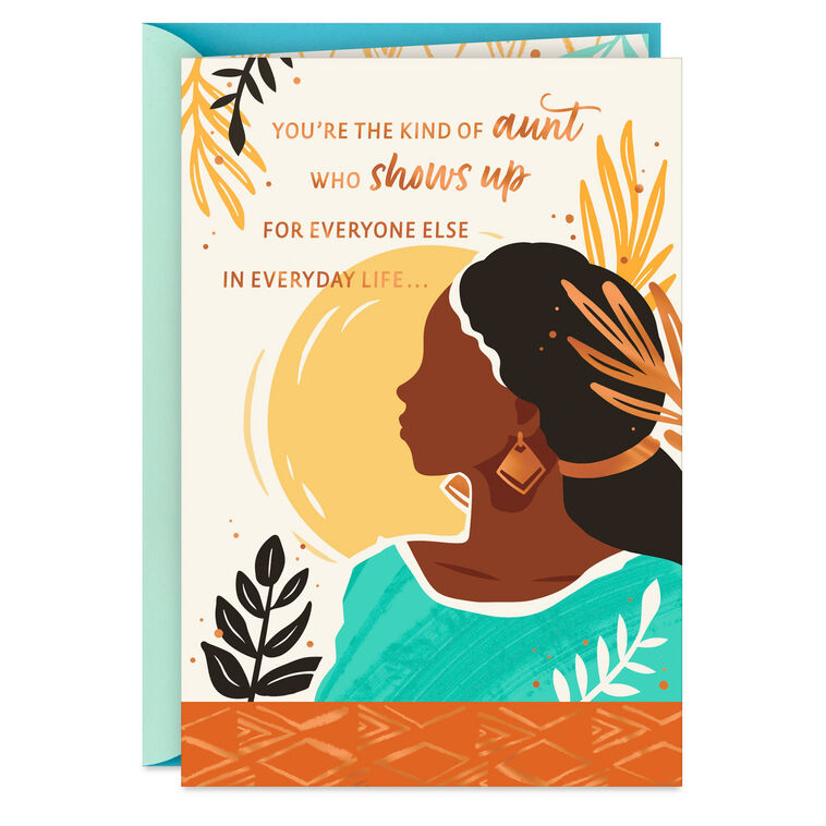 hallmark Make Time for You Birthday Card for Aunt