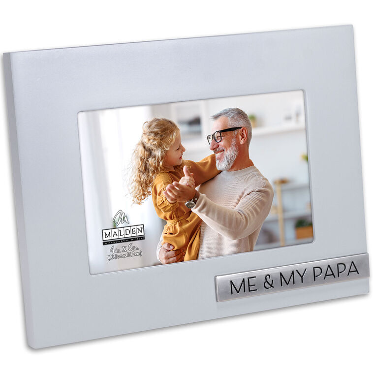 Hallmark Malden Me & My Papa Wood Picture Frame 4x6