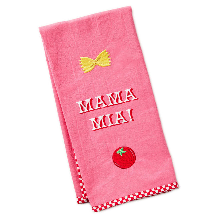 hallmark Mama Mia Tea Towel 18x26
