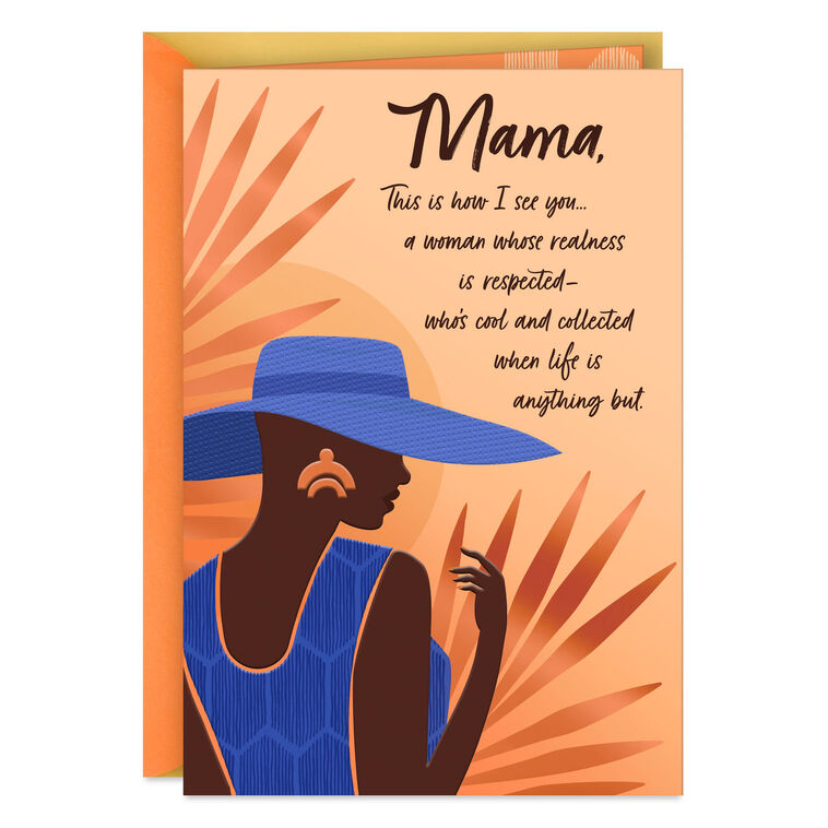 hallmark Mama Take Care of You Birthday Card
