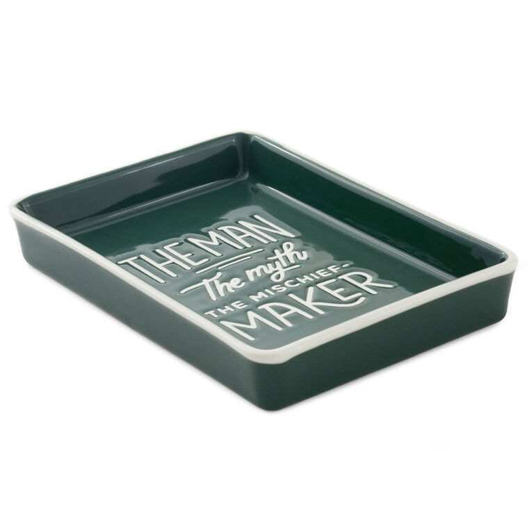 hallmark Man Myth Mischief-Maker Trinket Tray