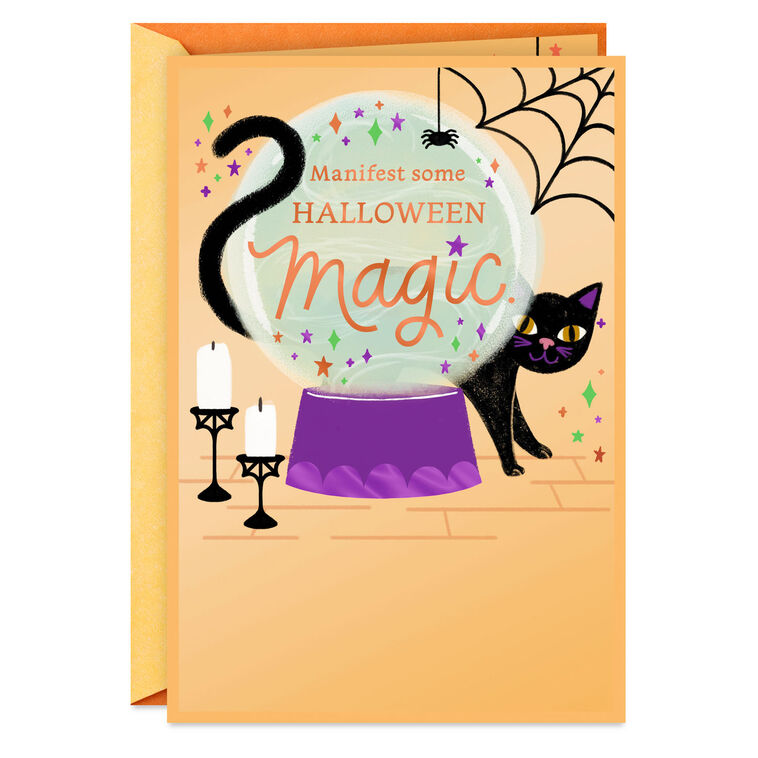 hallmark Manifest Some Magic Halloween Card