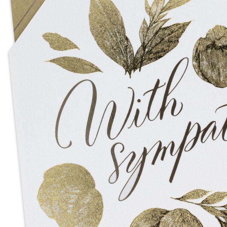 Hallmark Many Hearts Go Out To You Sympathy Card
