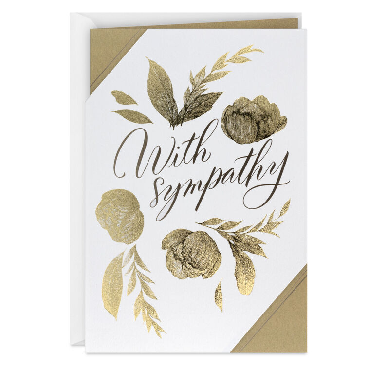 hallmark Many Hearts Go Out to You Sympathy Card