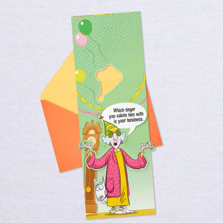Hallmark Maxine™ Funny Pop-Up Birthday Card