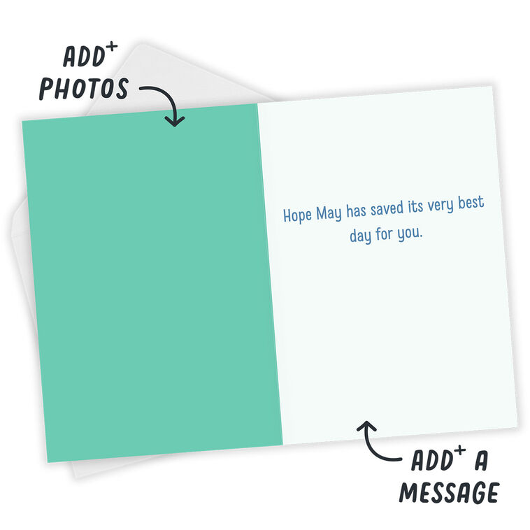 Hallmark Maybe The Best Month Custom Birthday Card