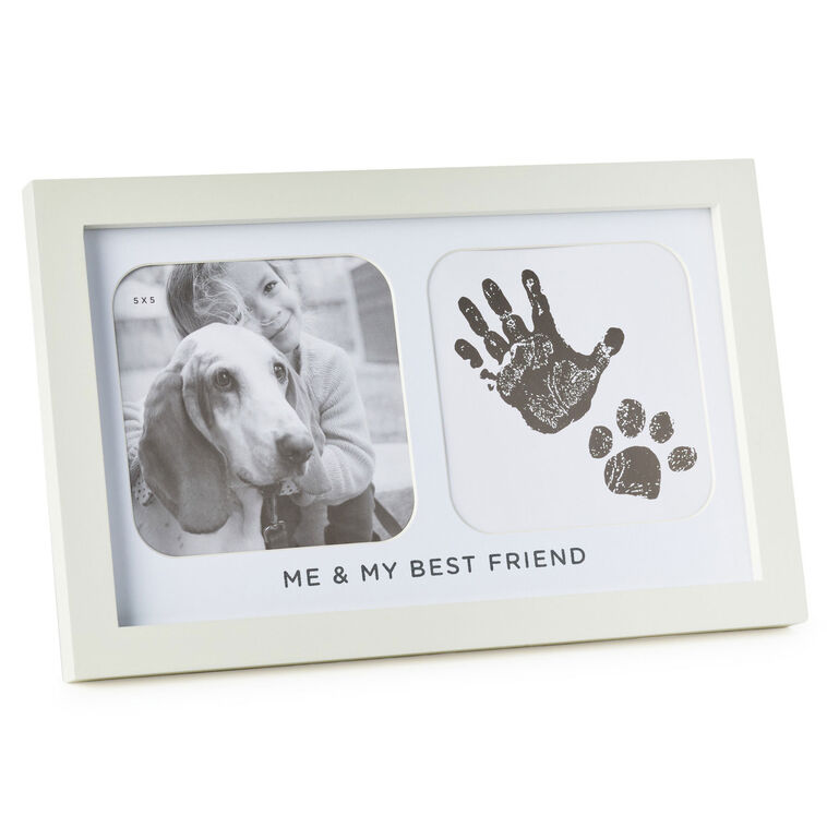 hallmark Me & My Best Friend Handprint Picture Frame