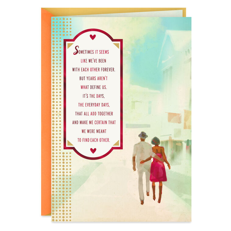 hallmark Meant for Each Other Love Card
