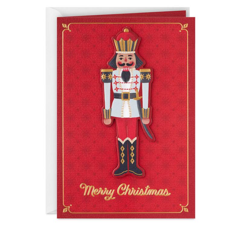 hallmark Merry Christmas Nutcracker Christmas Card