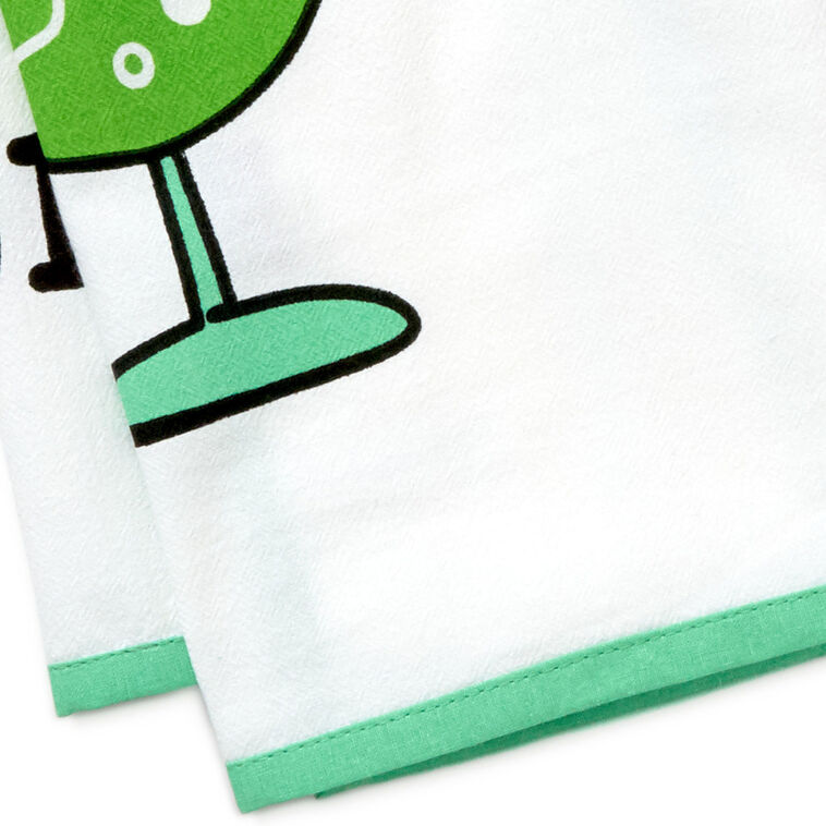 Hallmark Midday Cocktail Funny Tea Towel 18x26