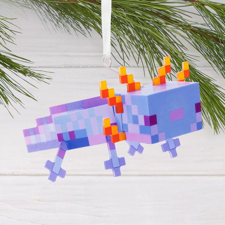 Hallmark Minecraft Blue Axolotl Hallmark Ornament