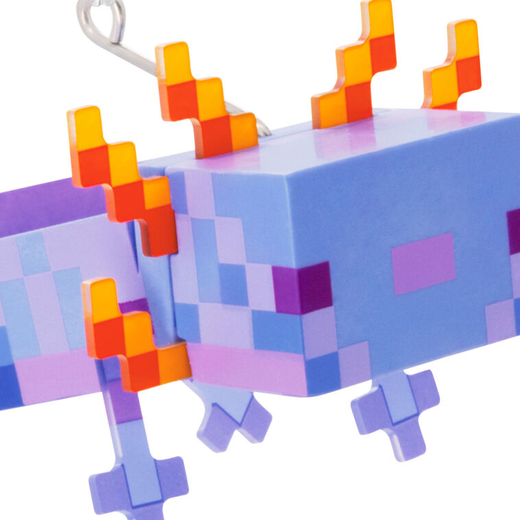 Hallmark Minecraft Blue Axolotl Hallmark Ornament
