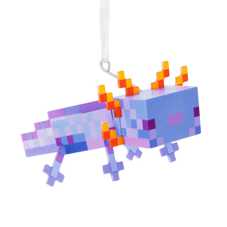 hallmark Minecraft Blue Axolotl Hallmark Ornament