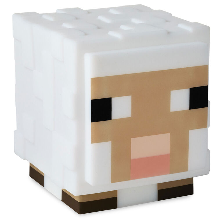 hallmark Minecraft Color-Changing Sheep Light