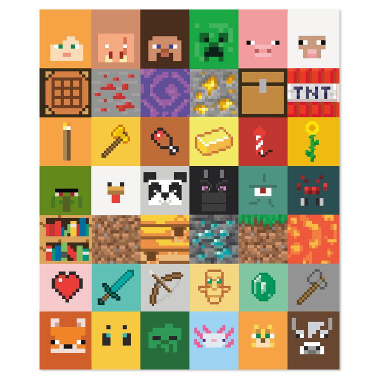 Hallmark Minecraft Game Icons Throw Blanket 51x62