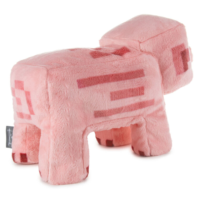 Hallmark Minecraft Pig Plush With Sound And Motion