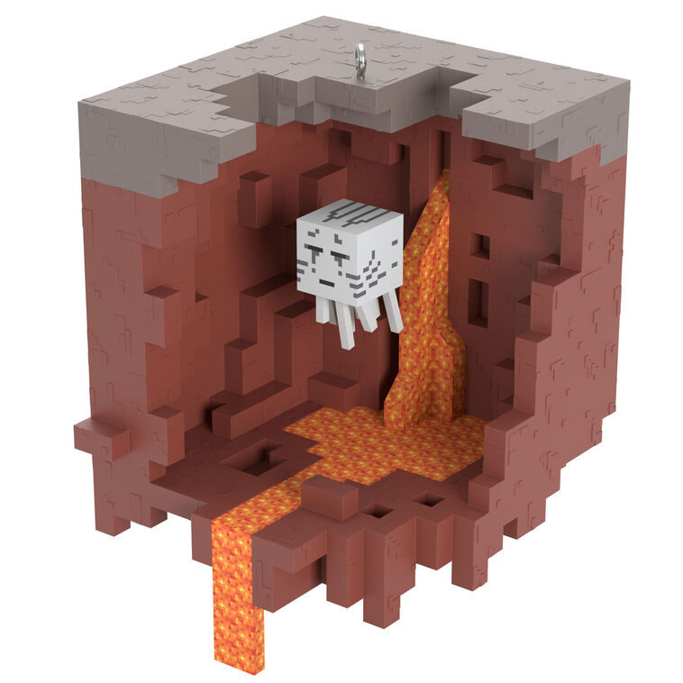 hallmark Minecraft The Nether Ornament