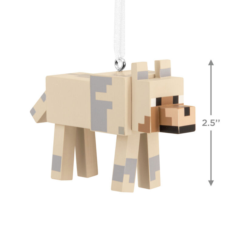 Hallmark Minecraft The Pale Wolf Hallmark Ornament