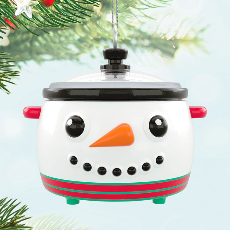Hallmark Mini Christmas Cooker Ornament 1"