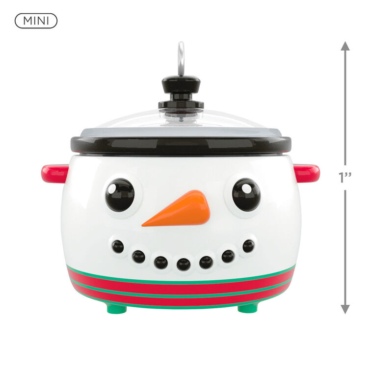 Hallmark Mini Christmas Cooker Ornament 1"
