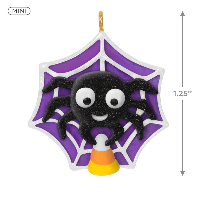Hallmark Mini Itty Bitty Spider Ornament 1.25"