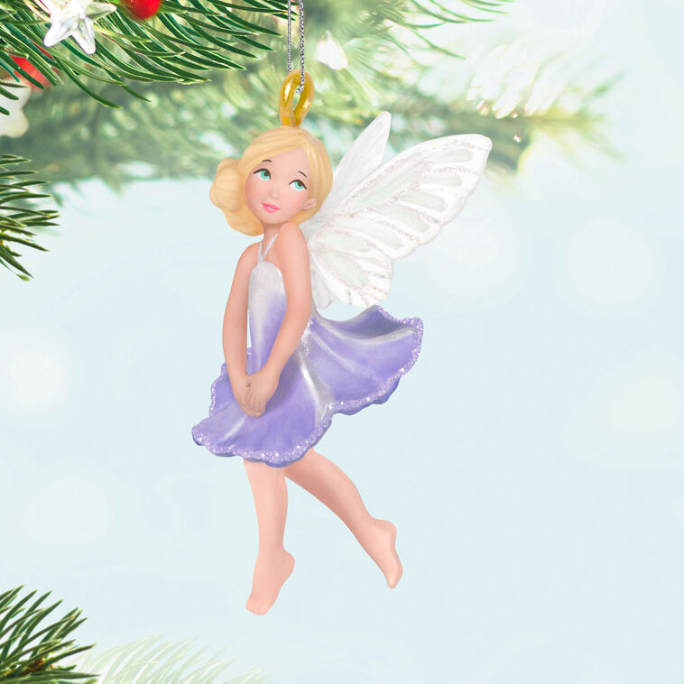 Hallmark Mini Morning Glory Fairy Ornament 1"