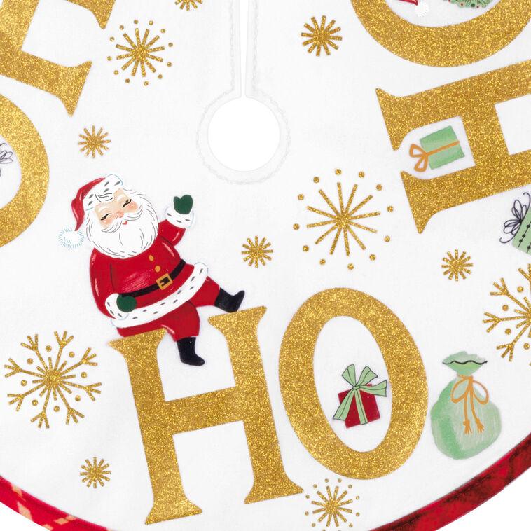 Hallmark Mini Nostalgic Holiday Tree Skirt 12"