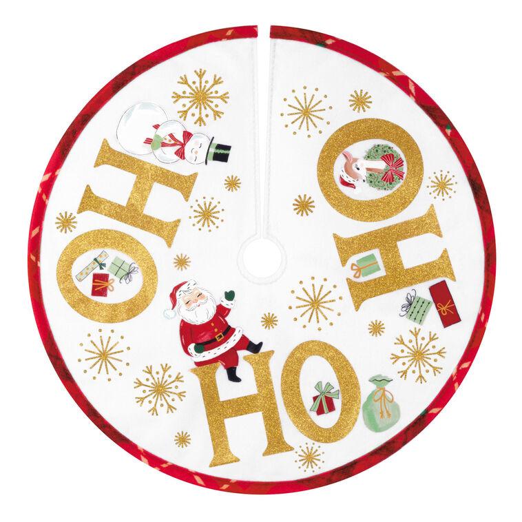 hallmark Mini Nostalgic Holiday Tree Skirt 12"