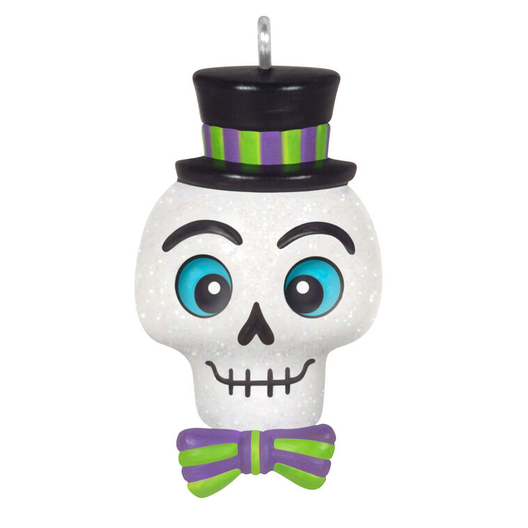 hallmark Mini Spooky Little Skull Ornament 1"