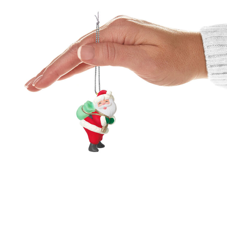 Hallmark Mini Sweet Santa Ornament 1.5"