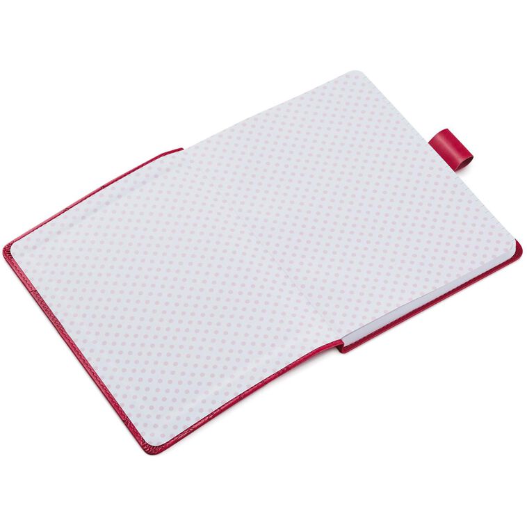 Hallmark Minnie Mouse Pink Faux Leather Notebook
