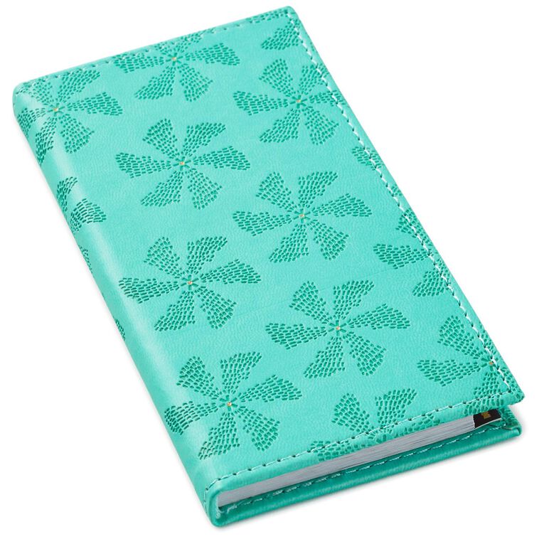 hallmark Mint Green Floral Password Keeper