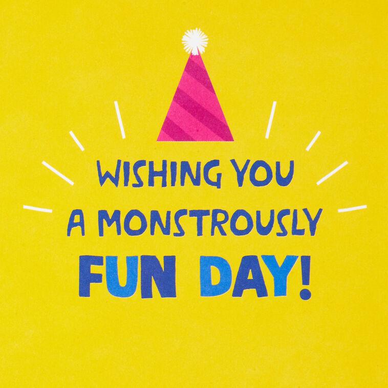 Hallmark Monstrously Fun Birthday Card