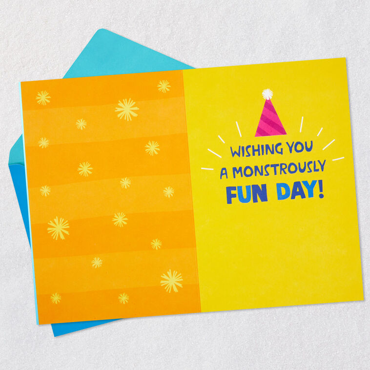 Hallmark Monstrously Fun Birthday Card