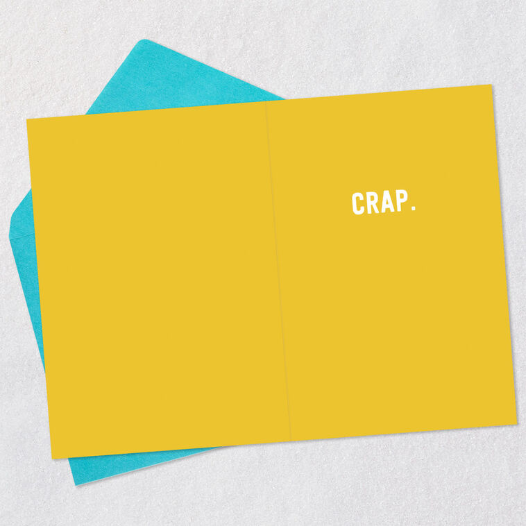 Hallmark More Age Than Money Funny Birthday Card