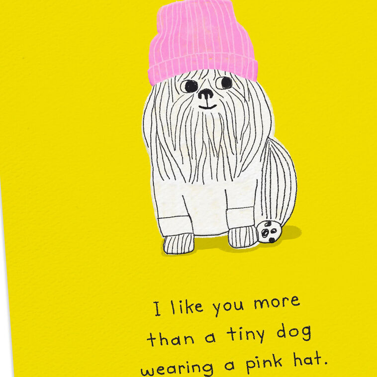 Hallmark More Than A Tiny Dog Card