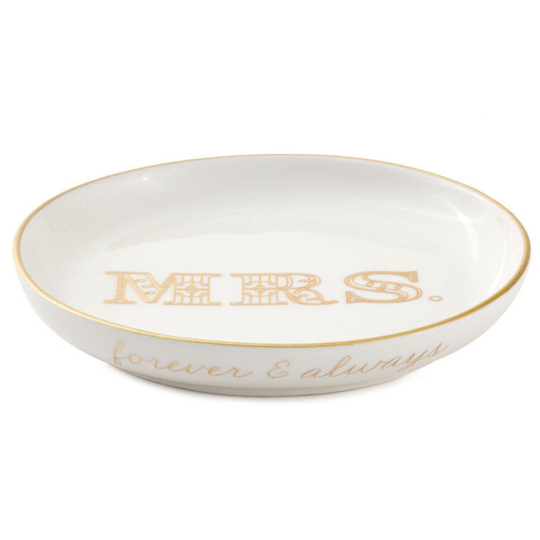 hallmark Mrs. Round Trinket Tray