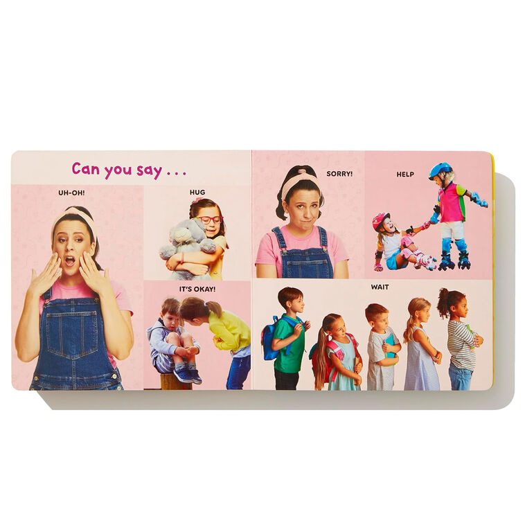 Hallmark Ms. Rachel 100 First Words Book
