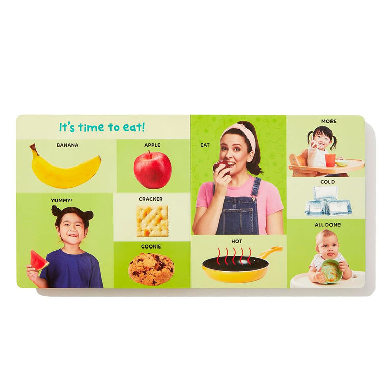 Hallmark Ms. Rachel 100 First Words Book