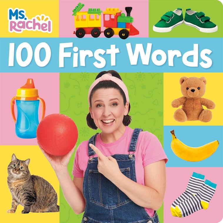 hallmark Ms. Rachel 100 First Words Book