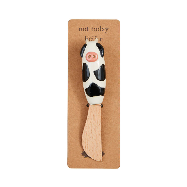hallmark Mud Pie Cow Spreader
