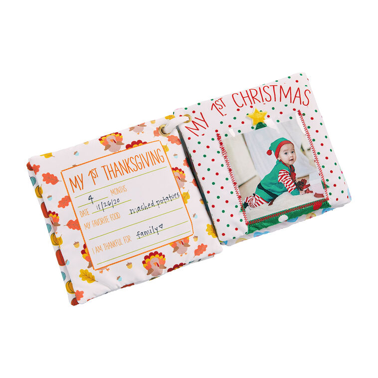 Hallmark Mud Pie My First Holidays Cloth Book