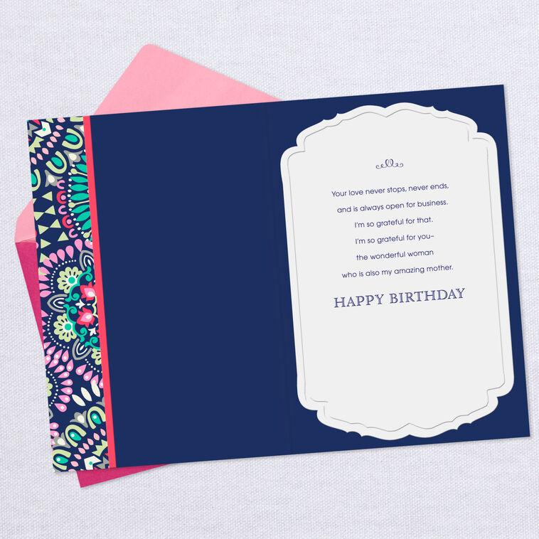 Hallmark My Amazing Mother Birthday Card