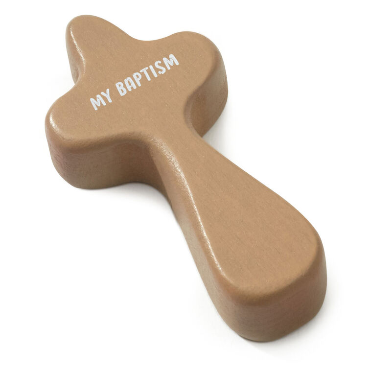 hallmark My Baptism Mini Comfort Cross 2.25"