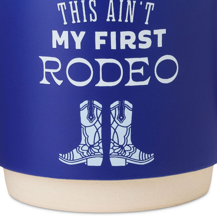 Hallmark My First Rodeo Mug 16 Oz