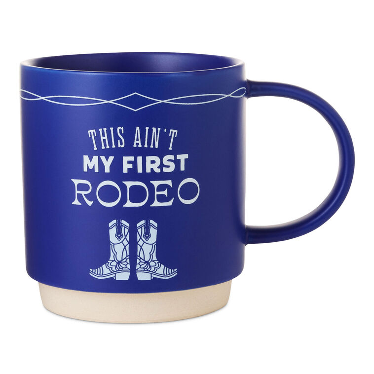 hallmark My First Rodeo Mug 16 oz