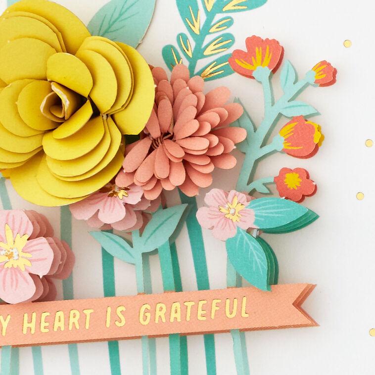 Hallmark My Heart Is Grateful Thank You Card
